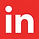 Create a fire red linkedin logo