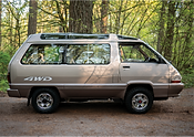 4WD retro Japanese offroad vans with cool accessories imported to Portland. Low mileage fully serviced JDM offroad vehicles.