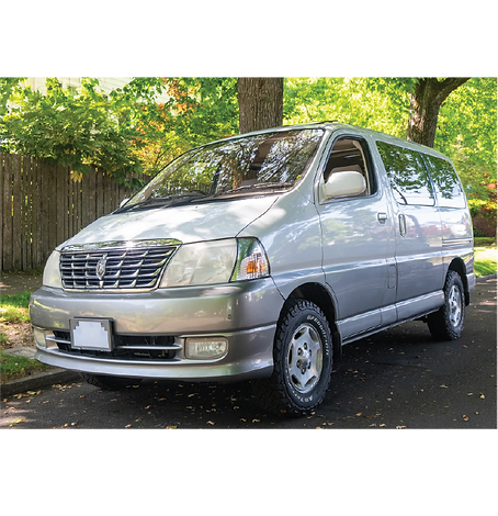 4WD retro Japanese offroad vans with cool accessories imported to Portland. Low mileage fully serviced JDM offroad vehicles.