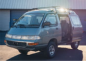 4WD retro Japanese offroad vans with cool accessories imported to Portland. Low mileage fully serviced JDM offroad vehicles.