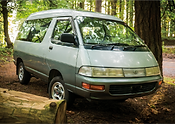 4WD retro Japanese offroad vans with cool accessories imported to Portland. Low mileage fully serviced JDM offroad vehicles.