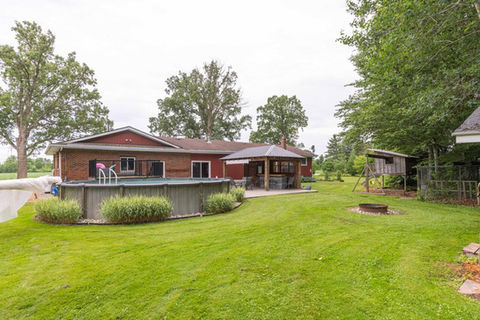 3-bedroom bungalow on approximately 4-acres of land in Wainfleet FOR SALE by The Kesh Group Niagara Realtor Kelly Serniak.