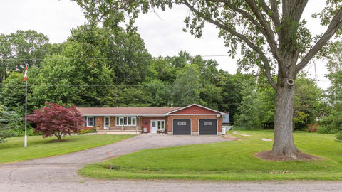 3-bedroom bungalow on approximately 4-acres of land in Wainfleet FOR SALE by The Kesh Group Niagara Realtor Kelly Serniak.