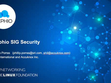 [Slides] Nephio Sig Security Presentation
