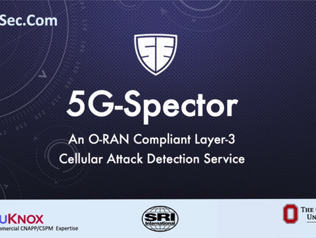 [Video] 5G-Spector Demo on live RF attacks