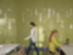 Student study area at Morgan Hall, Temple University.