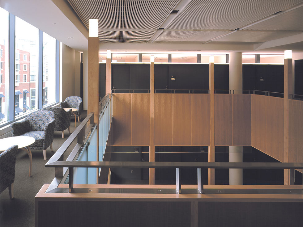 Interior view of the Annenberg School at the University of Pennsylvania