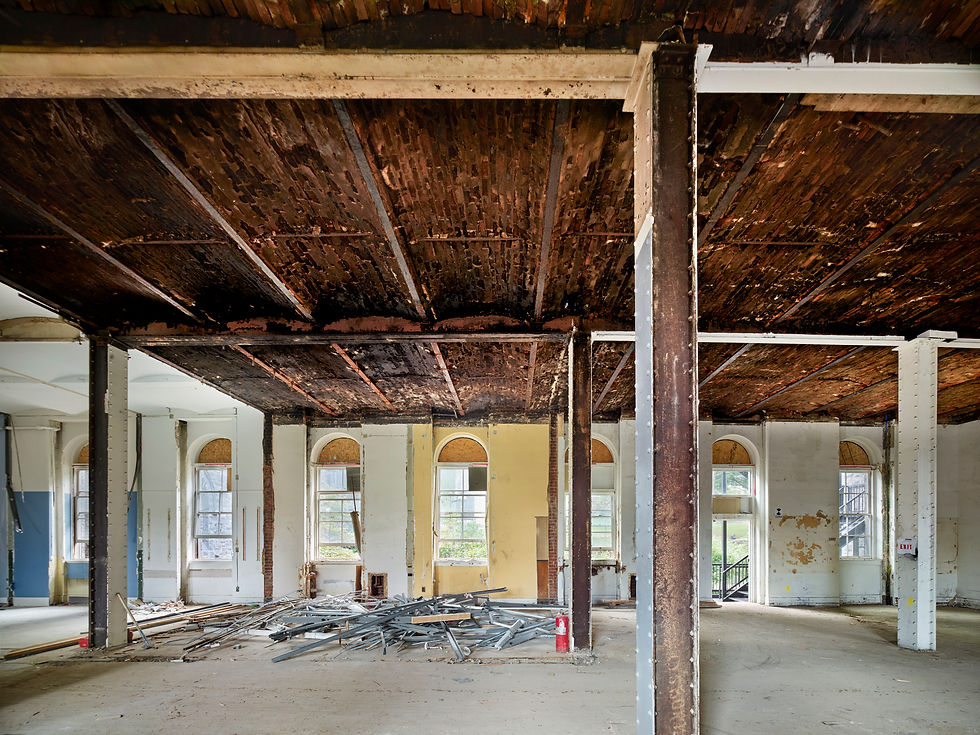 Construction photo of Chandler Ullmann Hall