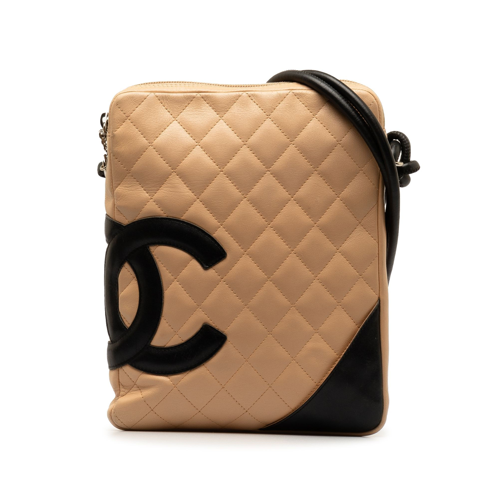 Chanel Lambskin Cambon Ligne Crossbody