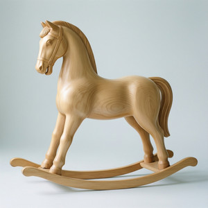 Maple Children's Rocking Horse