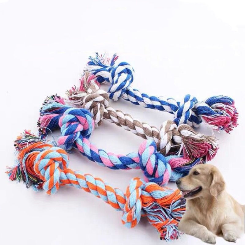 Thumbnail: PuppySoothe: Natural Cotton Teething Rope