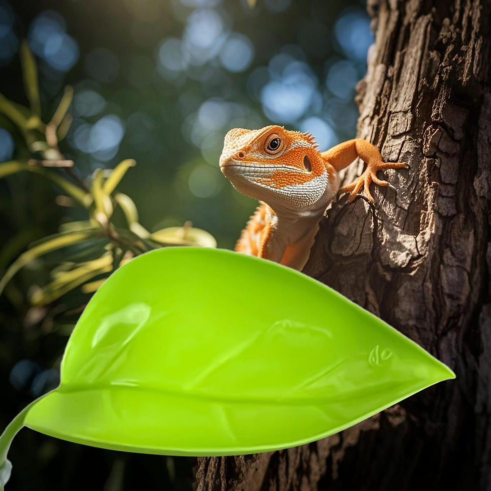 Thumbnail: Leaf Rest Platform for Reptiles