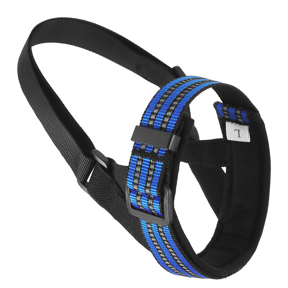 Thumbnail: Heavy-Duty Tactical Dog Muzzle – Bite-Proof & Secure Fit