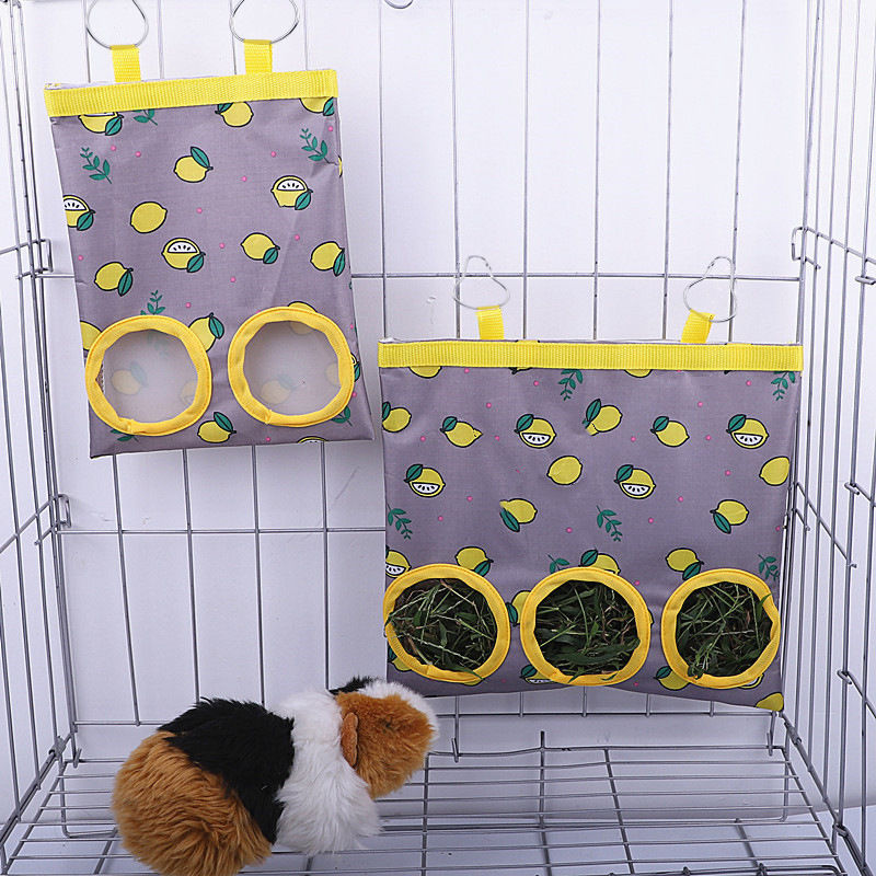 Thumbnail: Hay Feeder Bag with Hooks for Rabbits & Guinea Pigs
