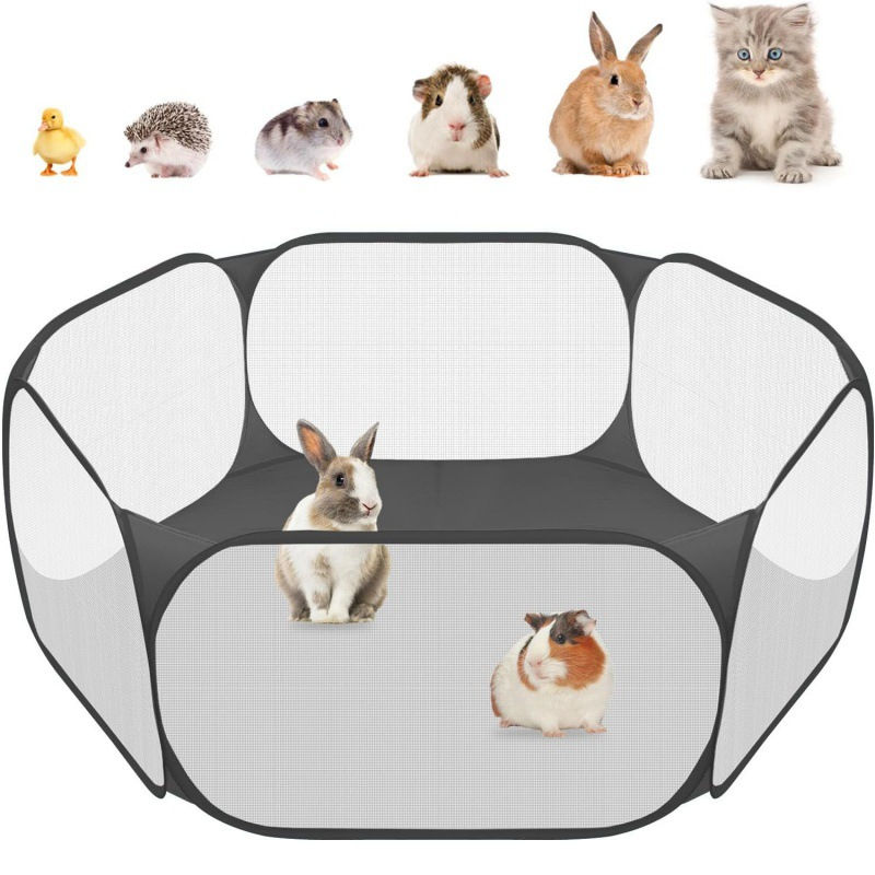 Thumbnail: The VistaView Playpen: Portable Pop-Up Transparent Enclosure