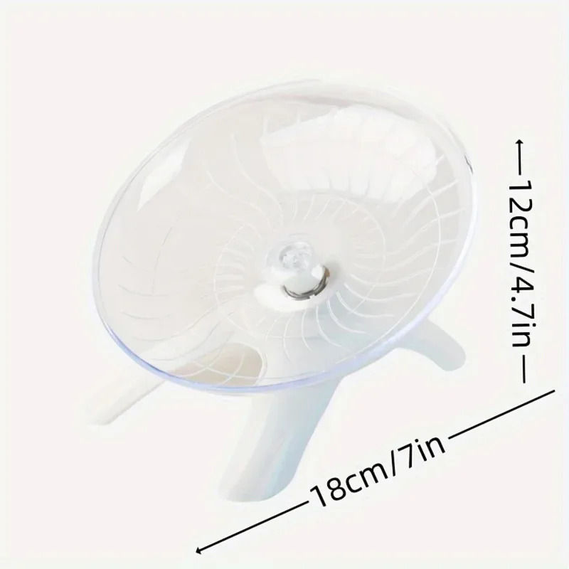 Thumbnail: Hamster Running Disc Toy Sport Running Silent Transparent Small Pet Rotatory Jog