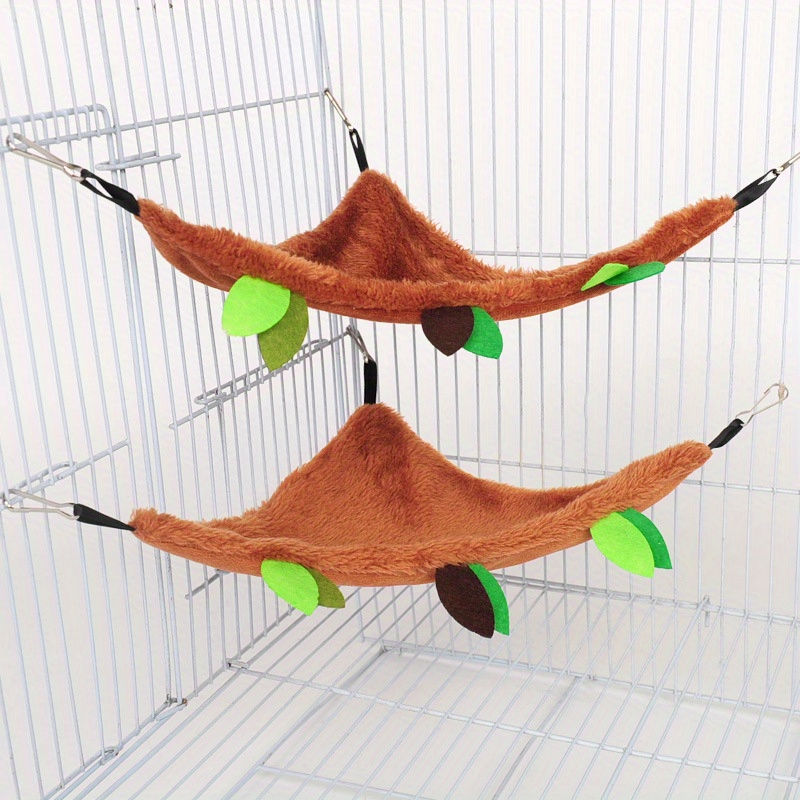 Thumbnail: The SnuggleSquad: 5-Piece Plush Cotton Hammock & Swing Set