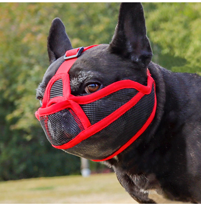 Thumbnail: Breathable Short-Snout Dog Muzzle