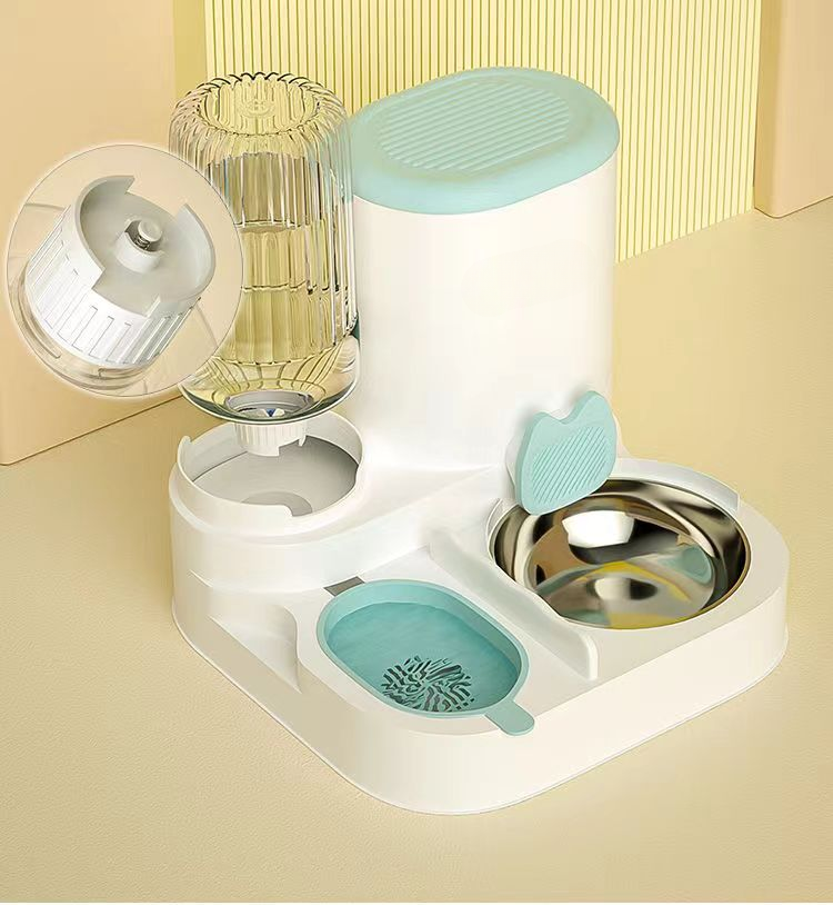 Thumbnail: PureFlow Integrated Pet Feeder: Freshness in Every Drop, Every Bite.