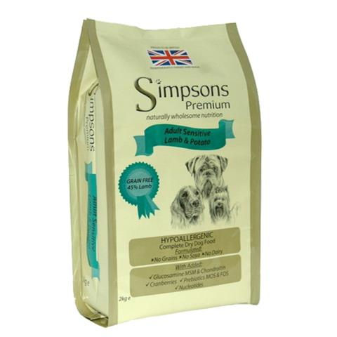 Simpsons Complete Adult Sensitive Lamb & Potato 12kg