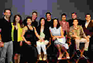 2016 Writer's Guild of American Latino Scene Night -- Director, Ed Ornelas and cast
