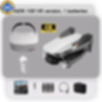 Miniatura: 2026 New Hot Sales Drone VR ProfessionalHD Camera Brushless Motor Optical Flow P
