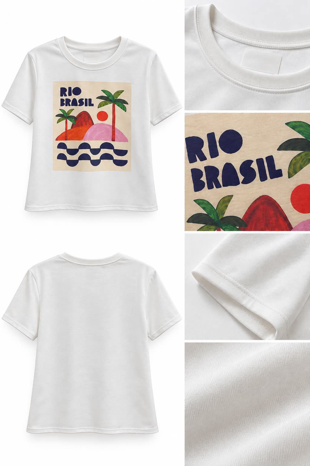🌴 T-shirt « Évasion Rio »