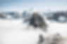 Mountains in Fog