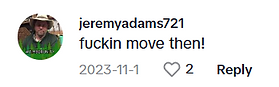 Tiffany Berg defames me on TikTok. Here is a comment from someone who never met me - just believe Tiffany's lies about me.