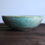 Thumbnail: Ice green chattering pattern matte glaze dish 冰綠色跳刀紋啞面盤