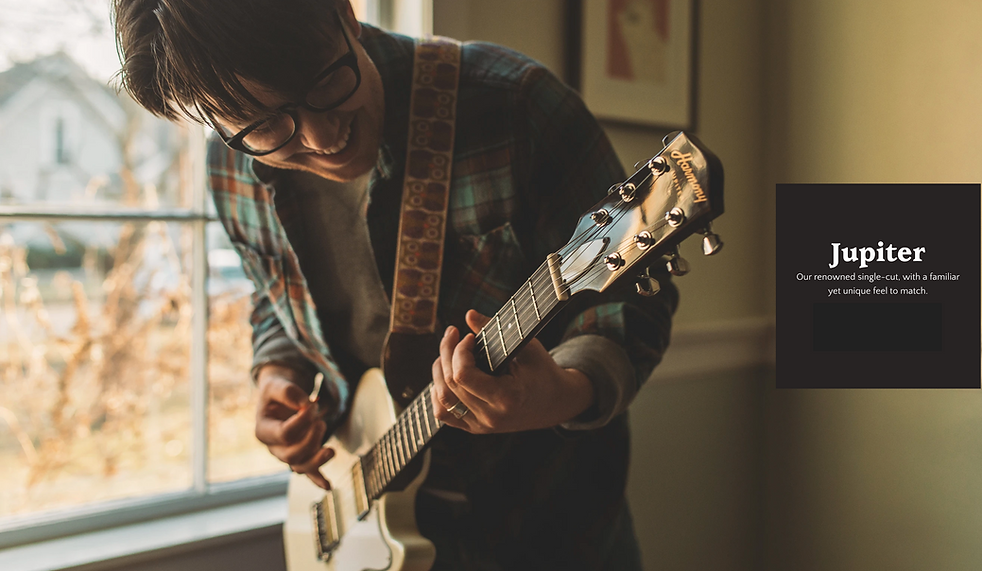 Harmony Jupiter USA Made Nitro Lacquer Gold Foil Pickups