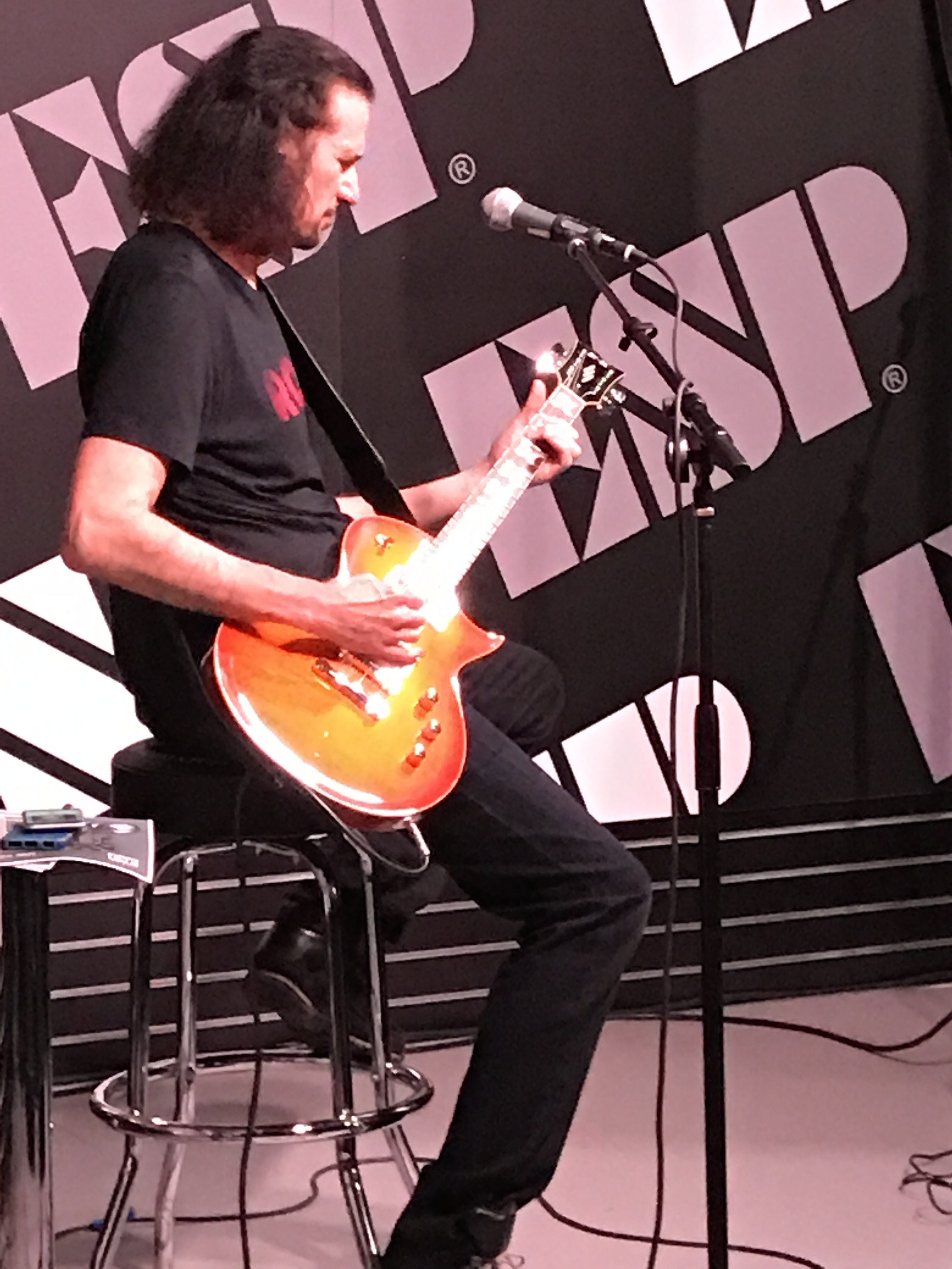 Bruce Kulick NAMM 2017