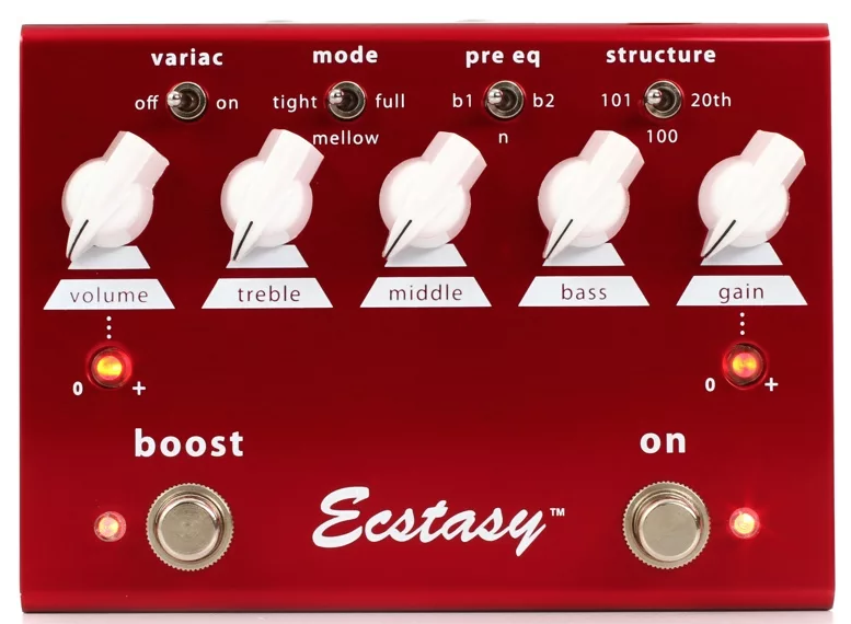 Bogner Ecstasy Red Pedal