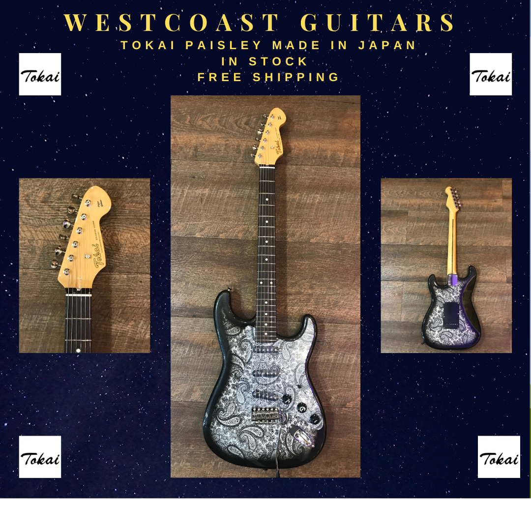 TOKAI PAISLEY Strat made in Japan