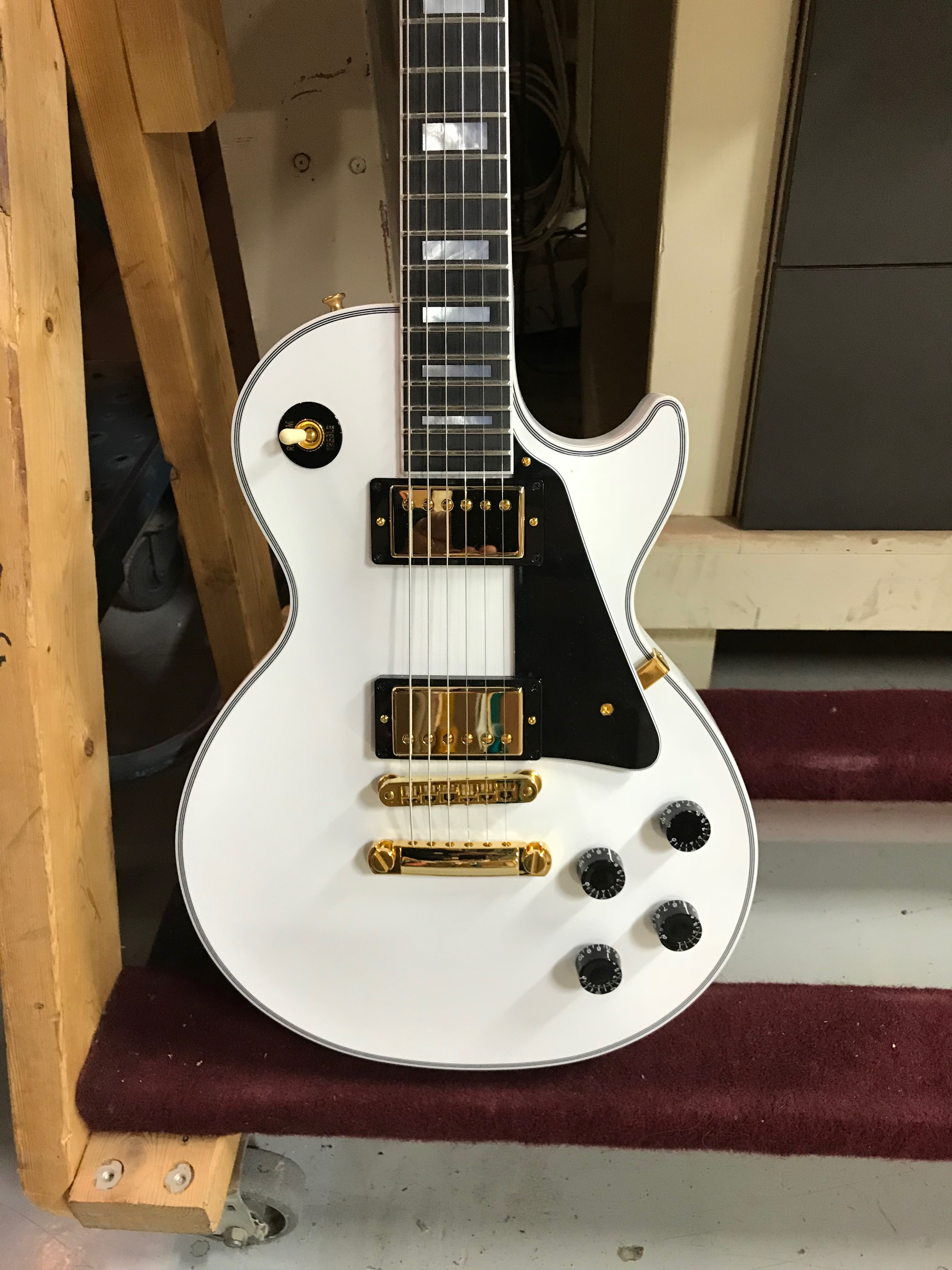 White Les Paul Custom Arriving Soon