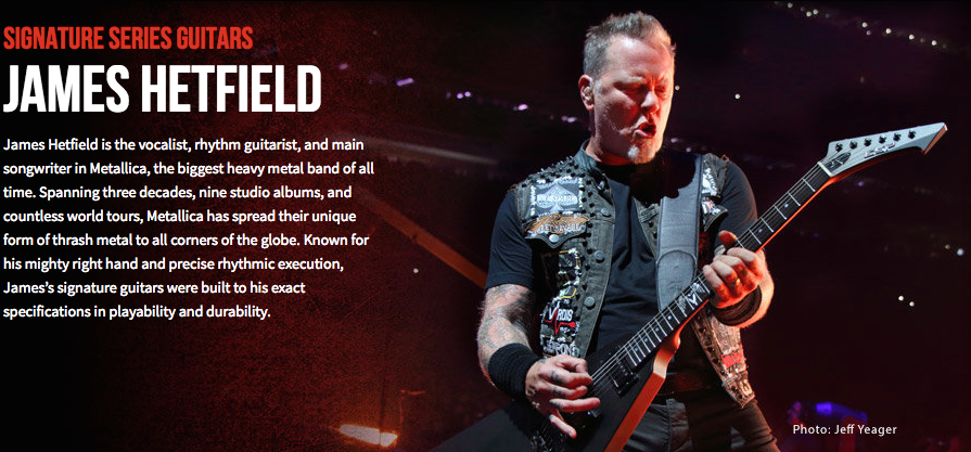 ESP James Hetfield Dealer Canada
