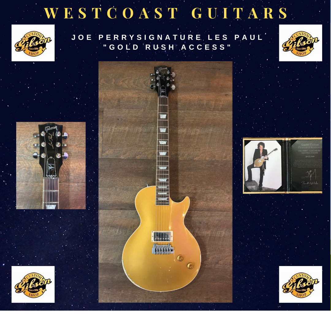 Gibson Joe Perry Signature Gold Rush Acc