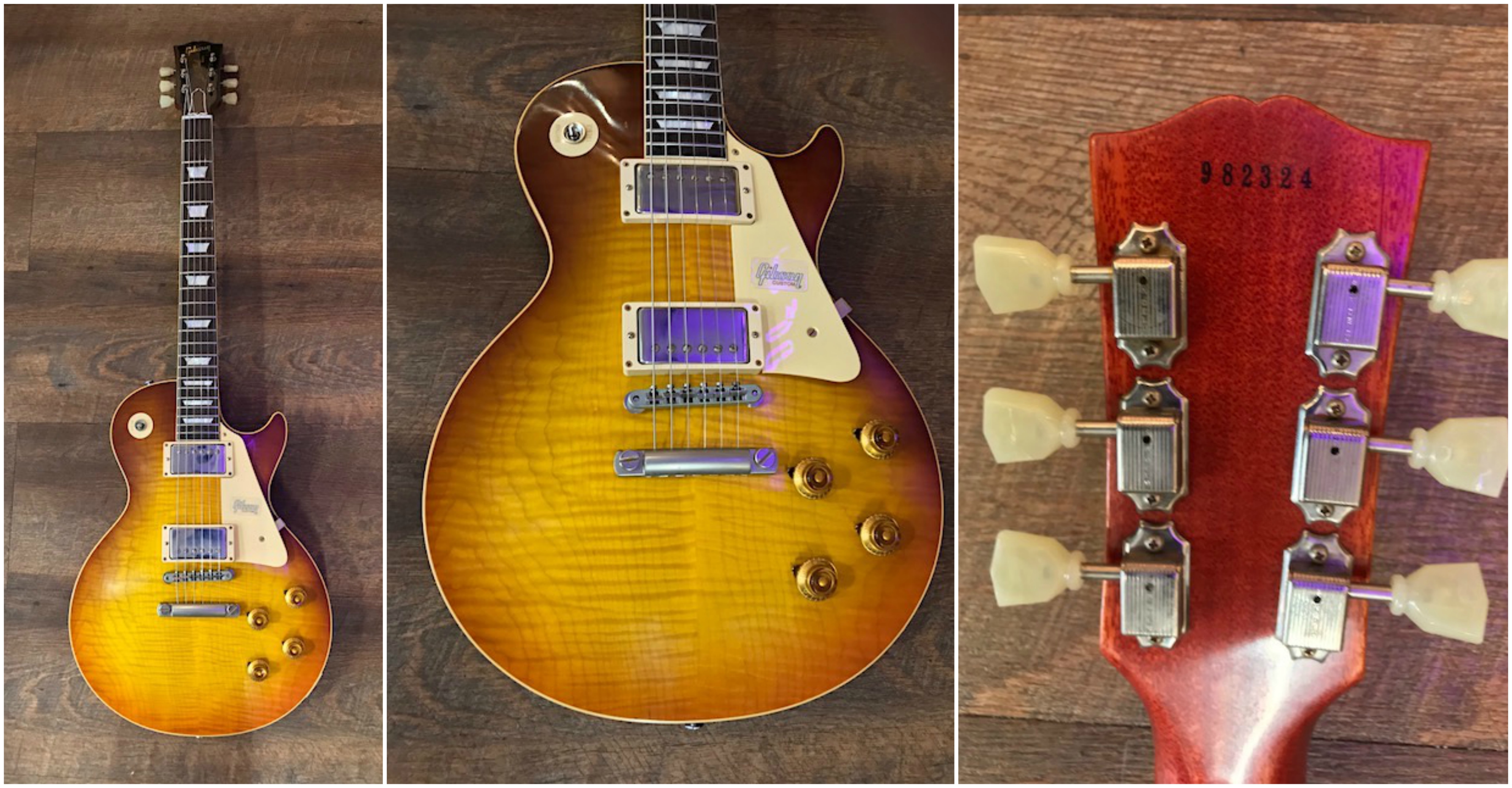 982324 59 Les Paul Gibson Custom Shop
