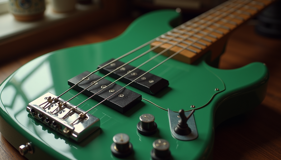 Discovering the 1965 Epiphone Newport Bass in Rare Inverness Green: A Piece of Music History