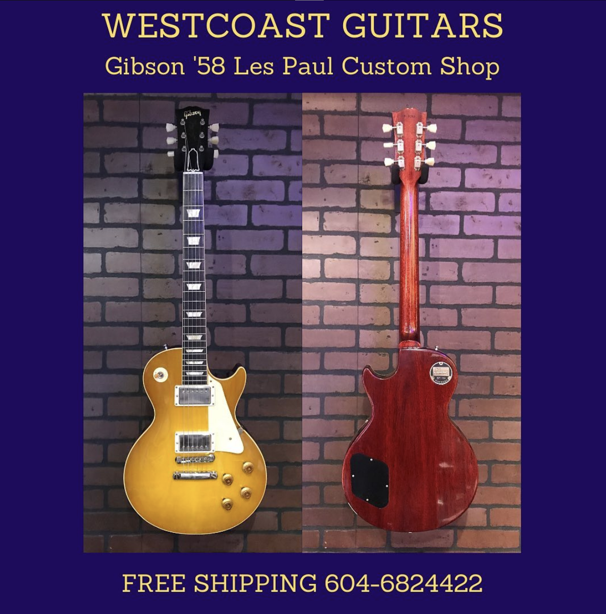 58 Les Paul Standard Custom Shop