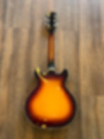 1966 Guild Starfire IV Back