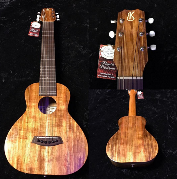 Kanile'a GL6 K-1 Hand Made Solid Koa Guitelele