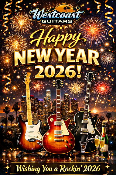 Happy New Year from Westcoast Guitars