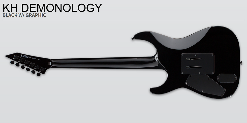 Kirk, Hammett, Demonology, guitar, best, price, online, shipping, vancouver, canada, Metallica, ESP, LTD, neck, thru, emg, signature,
