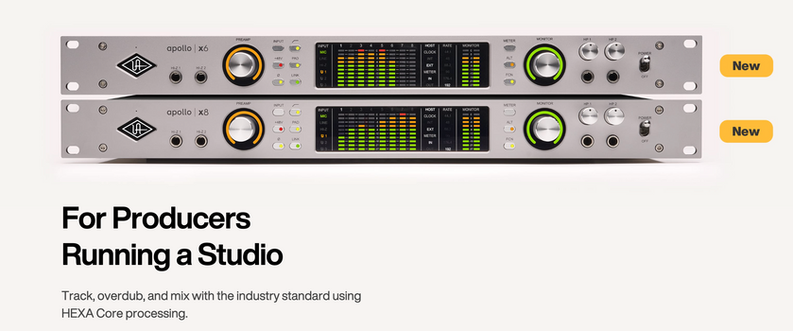 Apollo X6 and Apollo X8