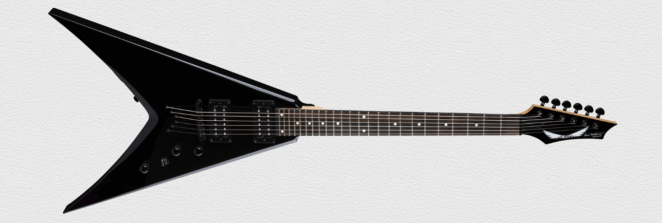 V DAVE MUSTAINE BOLT-ON - CLASSIC BLACK