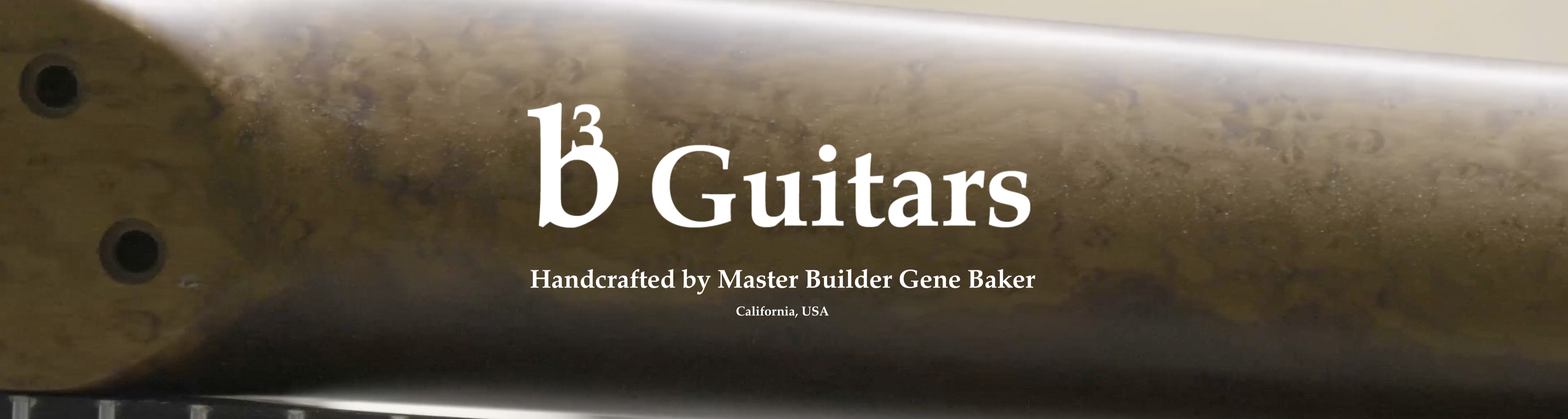 b3 Guitars by Gene Baker Dealer Canada