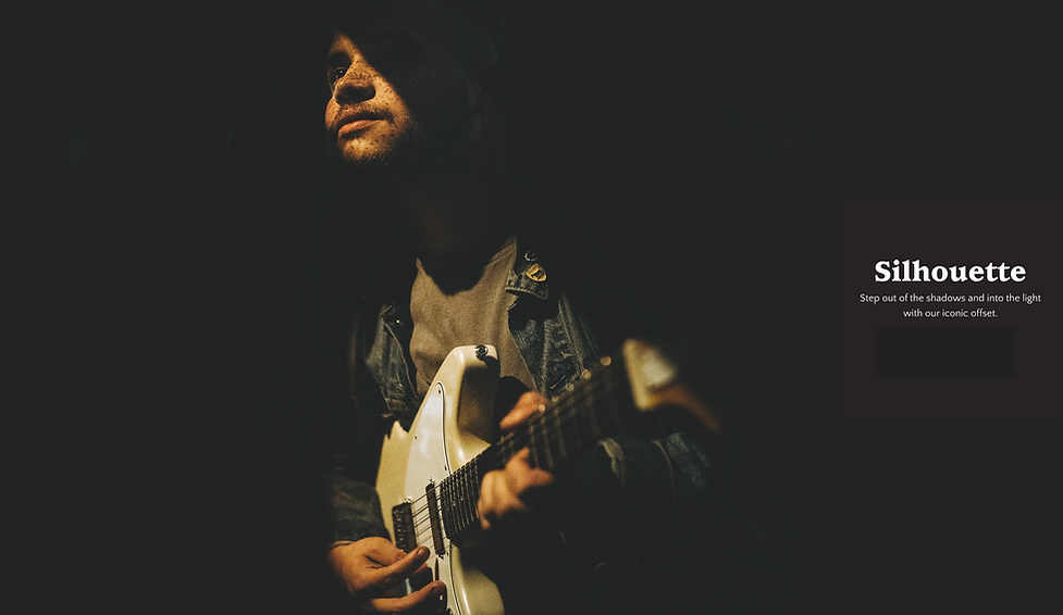 Harmony Silhouette USA Made Nitro Lacquer Gold Foil Humbucker Pickups