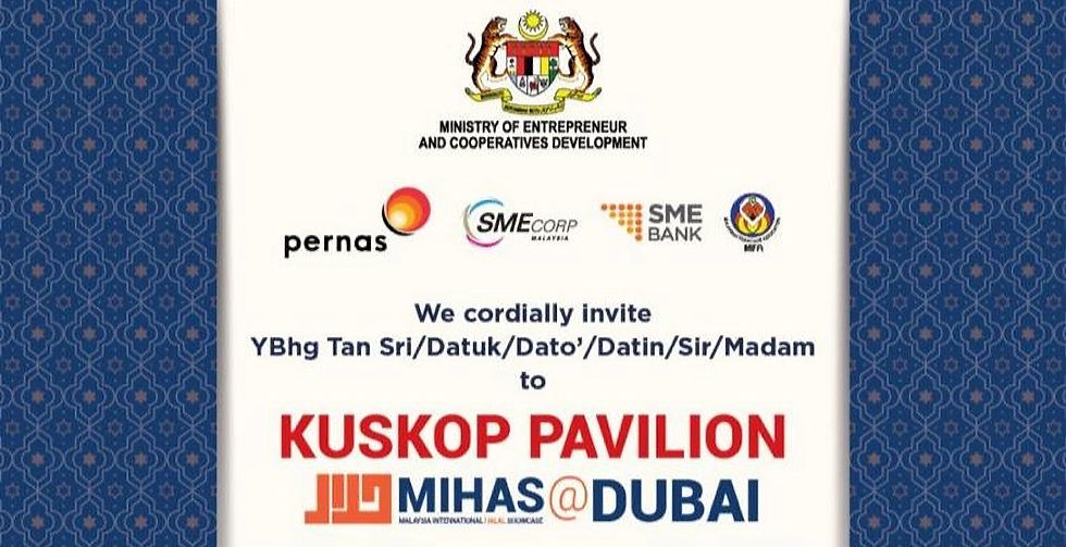 Launching Ceremony of the KUSKOP Pavillion at Dubai World Trade Center