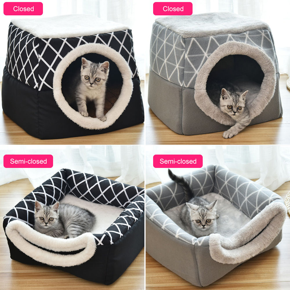 Pet Dog and Cat Bed Villa - Dual Use Space Capsule